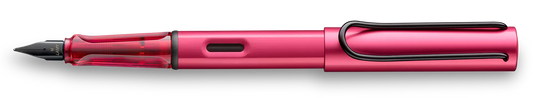 Lamy Al Star Glossy Red Fountain Pen Set with Notebook Special Edition